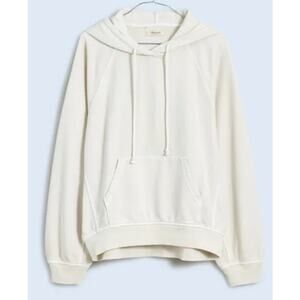 Madewell Relaxed Raglan Sleeve 365 Terry Ootoya Hoodie Sweatshirt US Women's XS